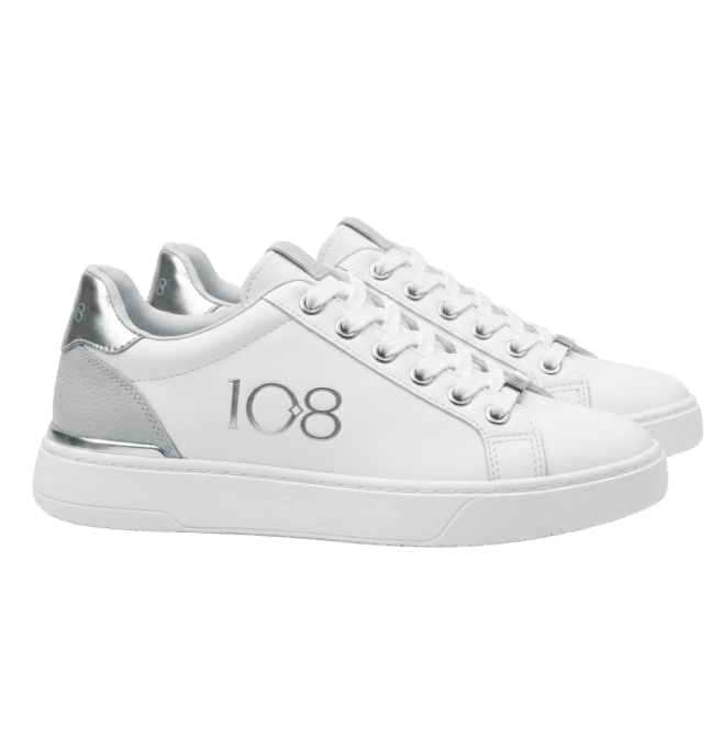 WHITE & GRAY WALKING SNEAKER